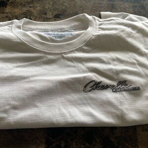 Chevrolet White Short Sleeve Men's Tee